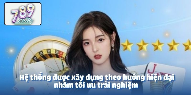 Hệ thống được xây dựng theo hướng hiện đại nhằm tối ưu trải nghiệm 