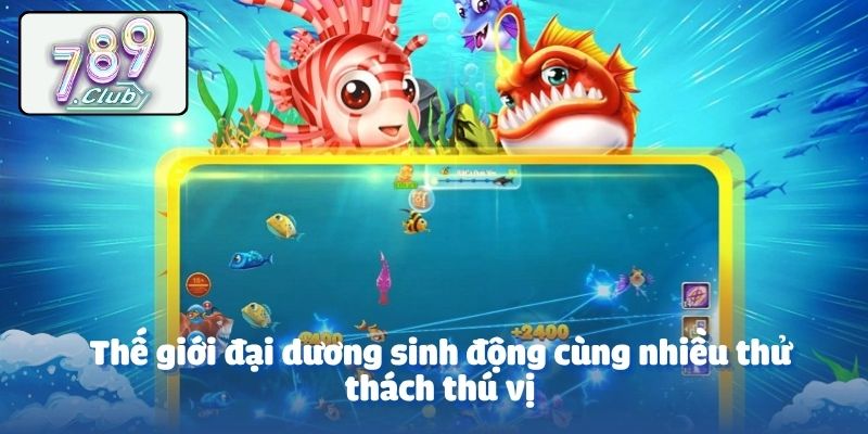 Thế giới đại dương sinh động cùng nhiều thử thách thú vị