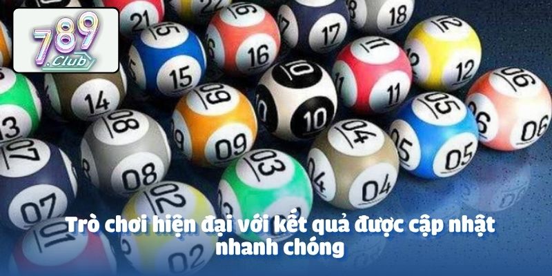 Trò chơi hiện đại với kết quả được cập nhật nhanh chóng