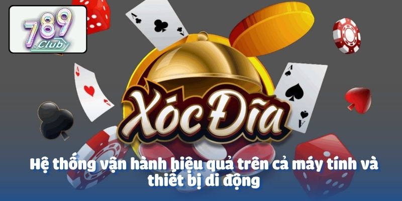Hệ thống vận hành hiệu quả trên cả máy tính và thiết bị di động